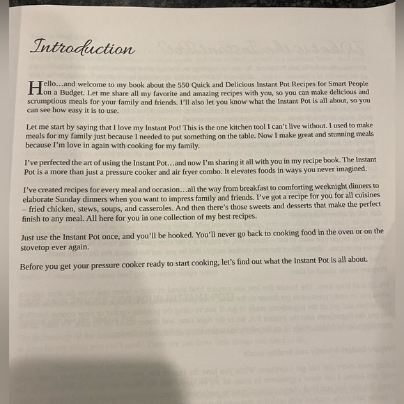 Instant Pot Cookbook for beginners 550 Recipes New - Picture 9 of 11